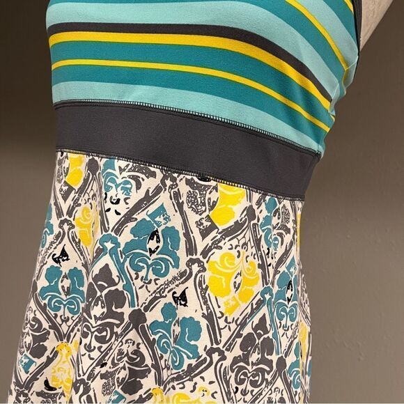 Sporty athletic mini dress with straps size medium - Picture 3 of 13